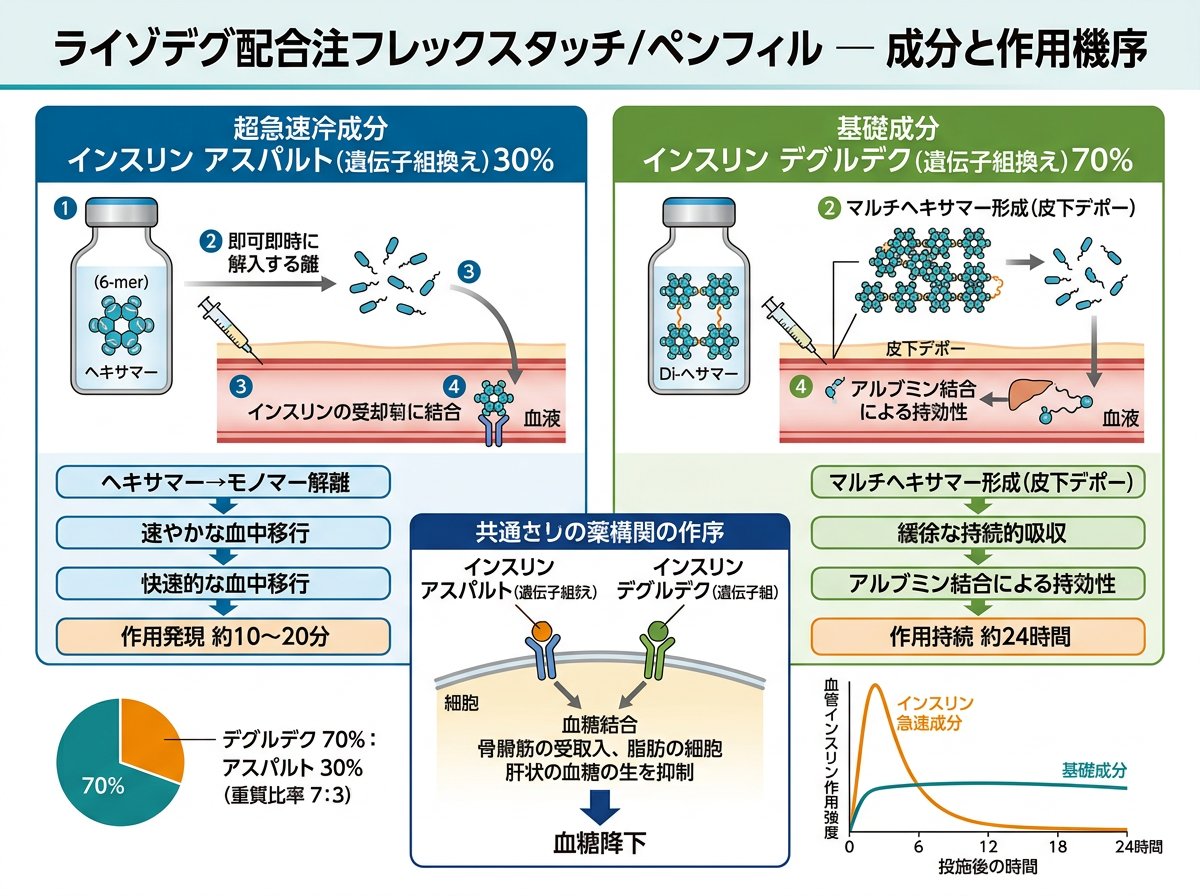 ライゾデグの成分と作用メカニズムを理解する